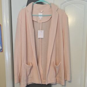 LC Lauren Conrad Soft Pink Cardigan